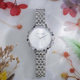 Olivia Burton Silver Dial Stainless Steel Strap Women Watch OB16US31