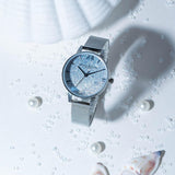 Olivia Burton Silver Milanese Strap Women Watch OB16US59