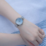 Olivia Burton Silver Milanese Strap Women Watch OB16US59