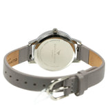 Olivia Burton Gift Set Gray Leather Strap Women Watch OBGSET45