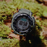 Casio General Pro Trek Digital Green Urethane Strap Men Watch PRG-340-3DR-P