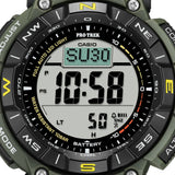Casio General Pro Trek Digital Green Urethane Strap Men Watch PRG-340-3DR-P