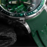 Vostok Europe Green Silicone Strap PX84-511A770-SL