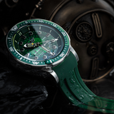 Vostok Europe Green Silicone Strap PX84-511A770-SL