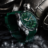 Vostok Europe Green Silicone Strap PX84-511A770-SL