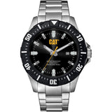 Caterpillar Moto Black Stainless Steel Strap Men Watch PZ.141.11.121