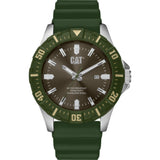 Caterpillar Moto Green Silicone Strap Men's Watch PZ.141.23.323