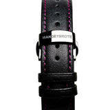 Mandetbrote Mechanical Exception Leather Strap Men's Watch - Orbital | Purple Crush