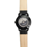 Mandetbrote Mechanical Exception Leather Strap Men's Watch - Orbital | Purple Crush