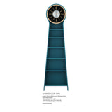 Mapple Leaf Astra Modern RC Grandfather Clock – Dark Cyan Model 6501