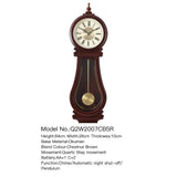 Mapple Leaf Kensington Heritage Pendulum Wall Clock – Chestnut Brown Model 2007