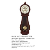 Mapple Leaf Kensington Heritage Pendulum Wall Clock – Chestnut Brown Model 2007