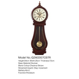 Mapple Leaf Kensington Heritage Pendulum Wall Clock – Chestnut Brown Model 2007