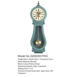 Mapple Leaf Kensington Chime Pendulum Wall Clock – Chestnut Brown Model 2007