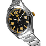 Caterpillar H-Dial Stainless Steel Strap Men Watch QA.141.11.137