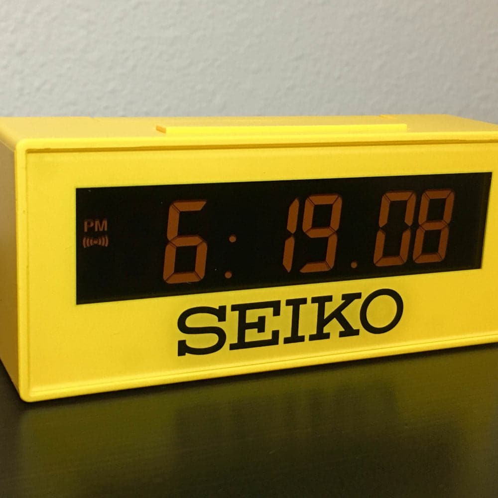 SEIKO CLOCK QHL073Y DIGITAL WALL CLOCK H2 Hub