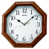 SEIKO QXA529BN WOODEN WALL CLOCK