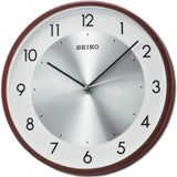 Seiko Silver Dial Round Wall Clock QXA615B