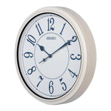 Seiko Clock White Dial Round Wall Clock QXA801W