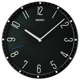 Seiko Black Dial Round Wall Clock QXA818K