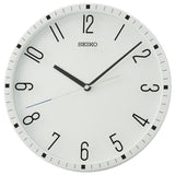 Seiko White Dial Round Wall Clock QXA818W