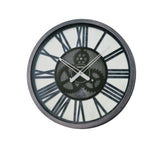 Seiko Decorator Grey Clock QXA826-K