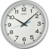 Seiko Clock Silver Round Wall Clock QXA835S