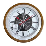 SEIKO QXA844B QUIET SWEEP ANALOG BRONZE CLOCK