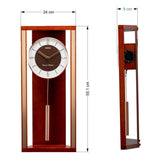 Seiko Clocks Wooden Quartz Westminster Chime Pendulum Wall Clock QXH068Z