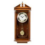 Seiko Dual Chime Oak Wood Musical Pendulum QXH107B