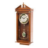 Seiko Dual Chime Oak Wood Musical Pendulum QXH107B