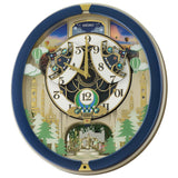 Seiko Melodies In Motion Blue Case Wall Clock QXM398L