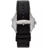 Maserati Potenza Black Leather Men's Watch - Skeleton Dial | R8821108038