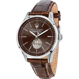 Maserati Sorpasso Brown Men's Watch - Open Heart | R8821124002