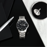 Maserati Competizione Black Dial Men's Watch - Day-Date Display | R8823100004