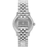 Maserati Skeleton Dial Silver Stainless Steel Strap Men Watch R8823118015