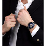 Maserati Blue Dial Gray Stainless Steel Strap Men Watch R8823140009