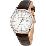 Maserati Sorpasso Brown Leather Men's Watch - Date Display | R8851124002