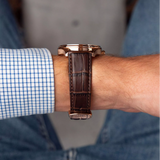 Maserati Sorpasso Brown Leather Men's Watch - Date Display | R8851124002