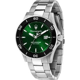 Maserati Competizione Silver Stainless Steel Strap Men Watch R8853100038