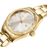 Maserati Competizione Gold Stainless Steel Strap Women Watch R8853100506