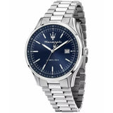 Maserati Sorpasso Blue Dial Stainless Steel Men's Watch - Date Display | R8853124004