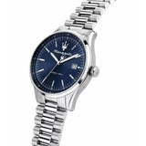 Maserati Sorpasso Blue Dial Stainless Steel Men's Watch - Date Display | R8853124004