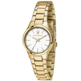 Maserati Attrazione Gold Stainless Steel Strap Women's Watch - Analog | R8853151501