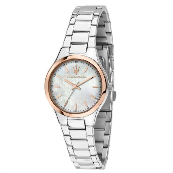 Maserati Attrazione Silver Dial And Stainless Steel Strap Women Watch R8853151503