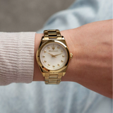 Maserati Velocitá Gold Stainless Steel Strap Women Watch R8853152502