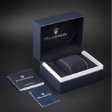 Maserati Sorpasso Black Dial Stainless Steel Men's Watch - Multifunction | R8873624007