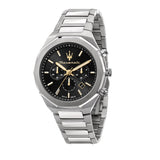 Maserati Stile Chronograph Silver Stainless Steel Strap Men Watch R8873642010