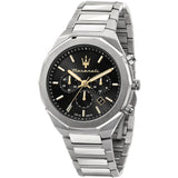Maserati Stile Black Dial Men's Watch - Chronograph | R8873642010