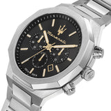 Maserati Stile Chronograph Silver Stainless Steel Strap Men Watch R8873642010